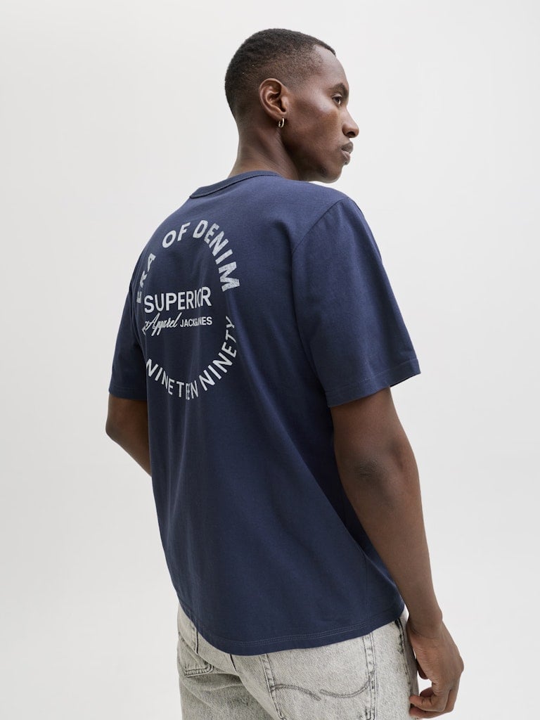 JJEDOVER GRAPHIC TEE SS CREW NECK SN