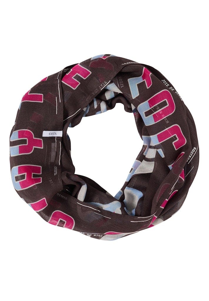 Loop-Schal mit Mustermix