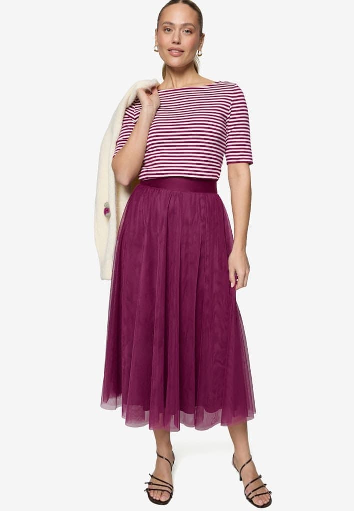 Tüllrock Midi mit Gummibund