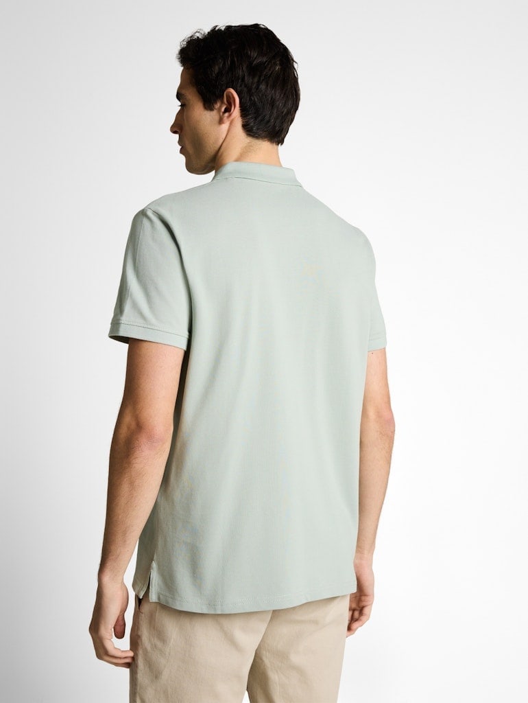 Piqué Poloshirt mit Logo-Stickerei