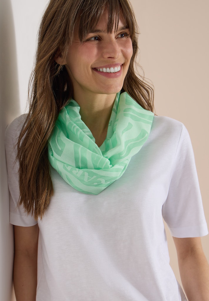Loop-Schal im Ausbrenner-Look
