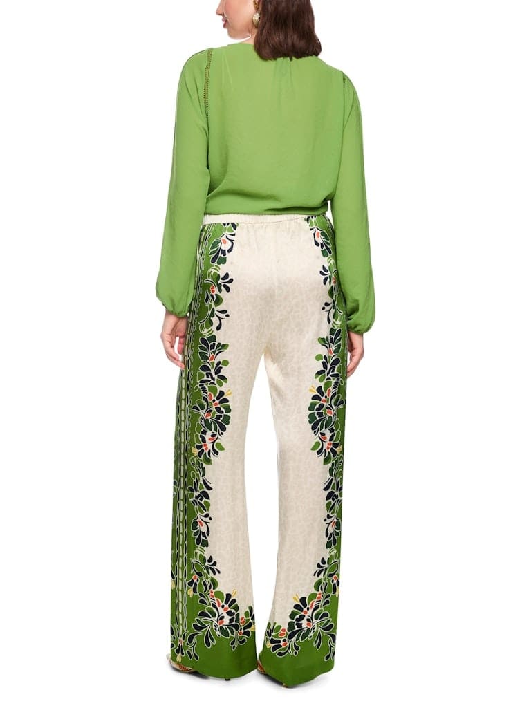 Fließende Hose WARRI mit Printmix