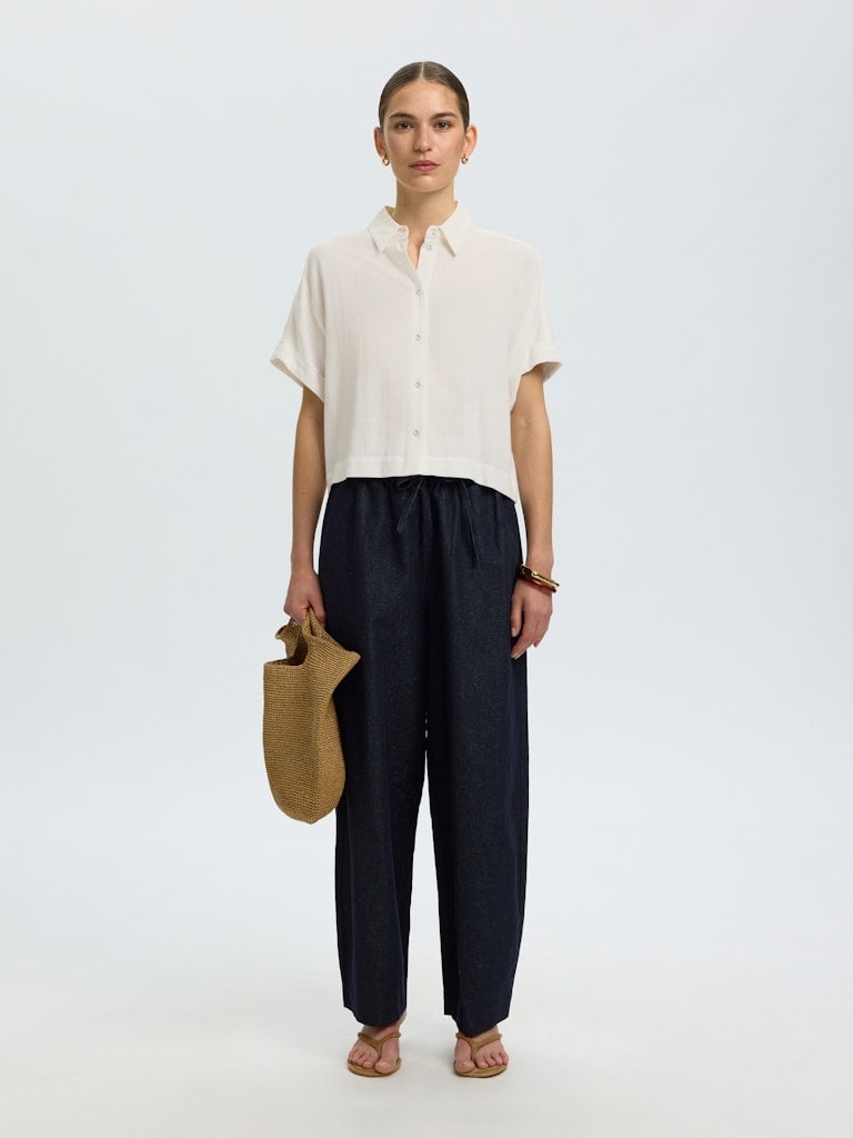 SLWVIVA SS CROPPED SUN SHIRT NOOS