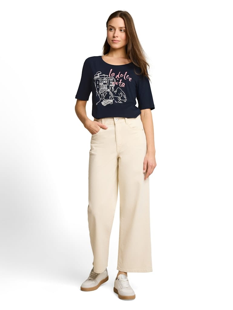 T-Shirt mit Print