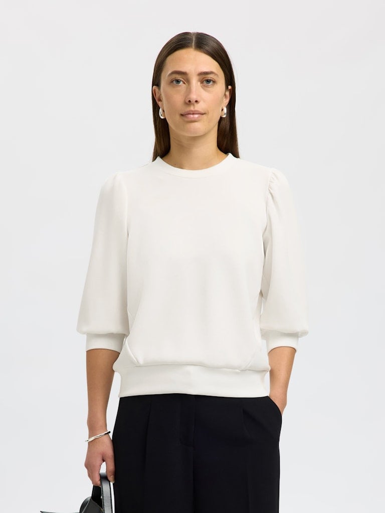 SLWTENNY 3/4 SWEAT TOP NOOS