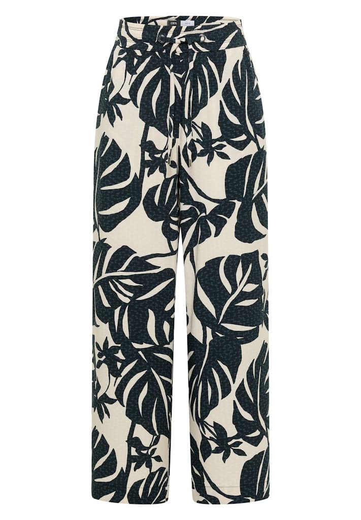 High Waist Wide Leg Hose im Loose Fit