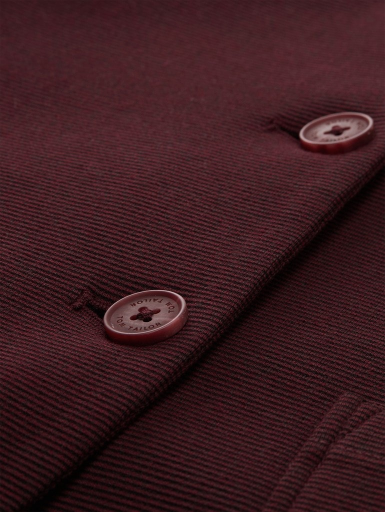Slim Fit Blazer mit Ottoman Struktur