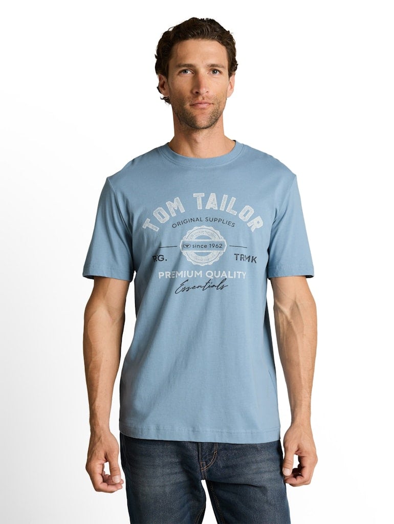 T-Shirt mit Logo-Print