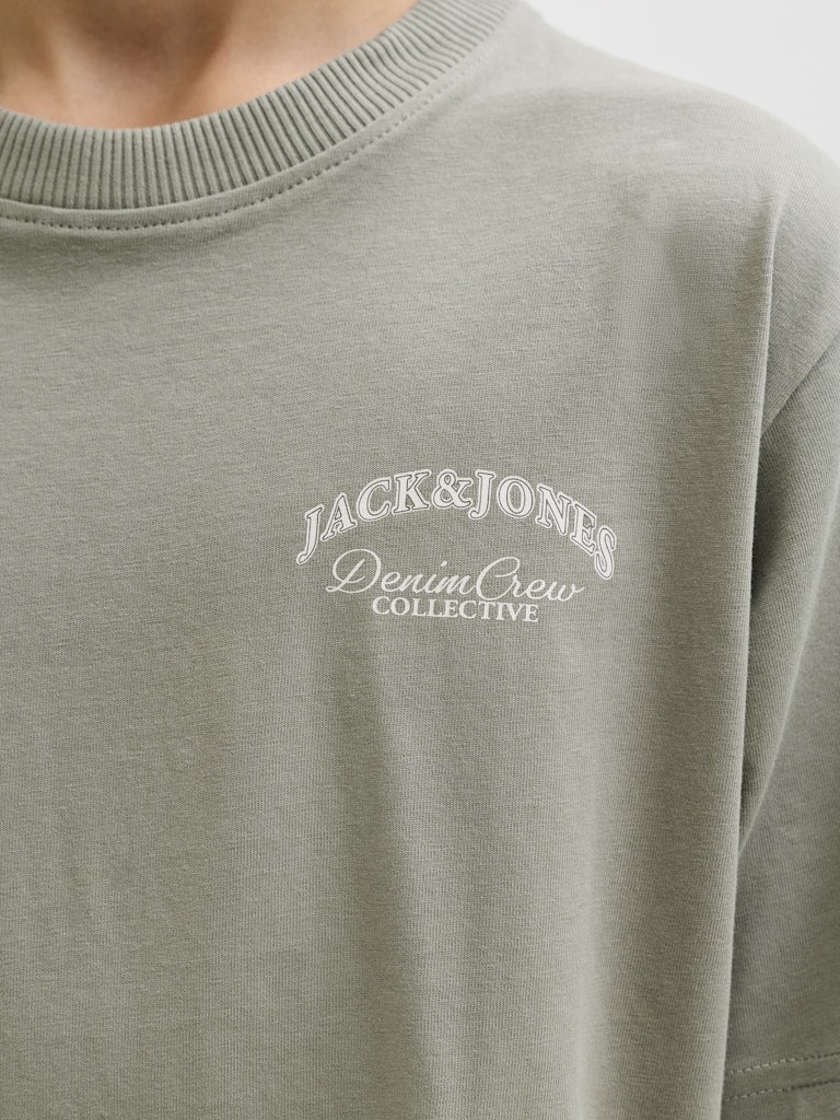 JJEBRANDES BACKP RELAXED TEE SS SN JNR