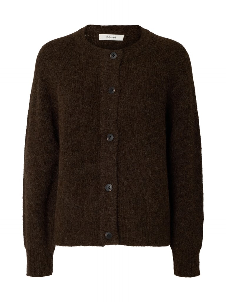 SLWLULU LS KNIT SHORT CARDIGAN NOOS