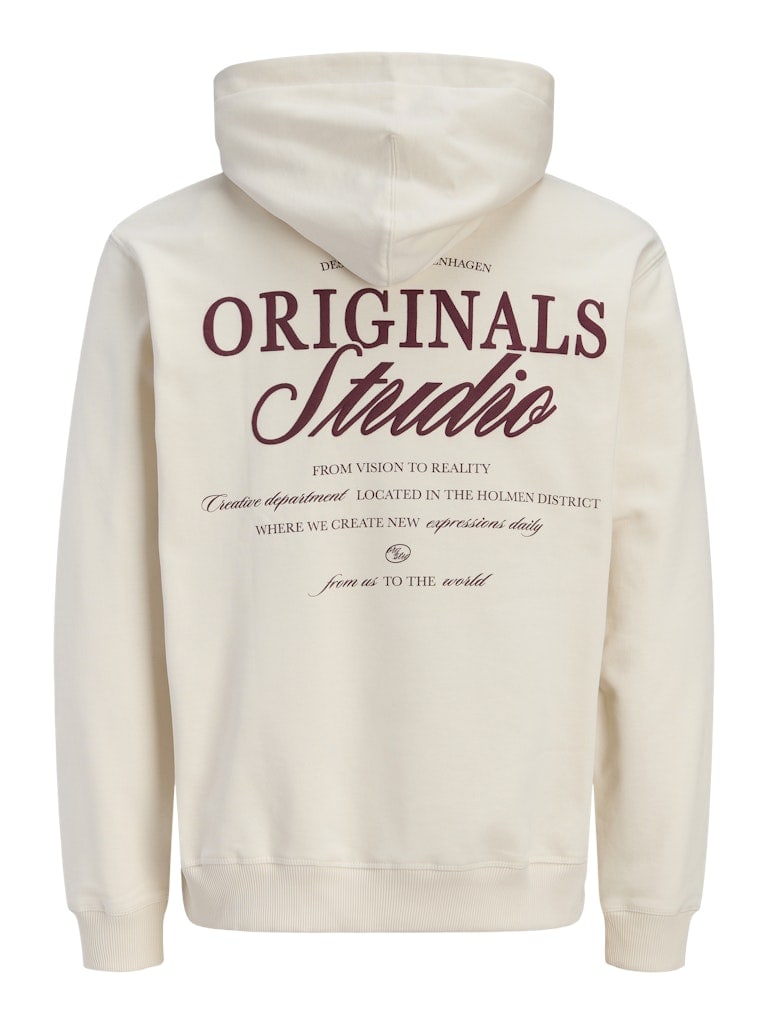 JORNORREBRO TYPO BACK SWEAT HOOD SN