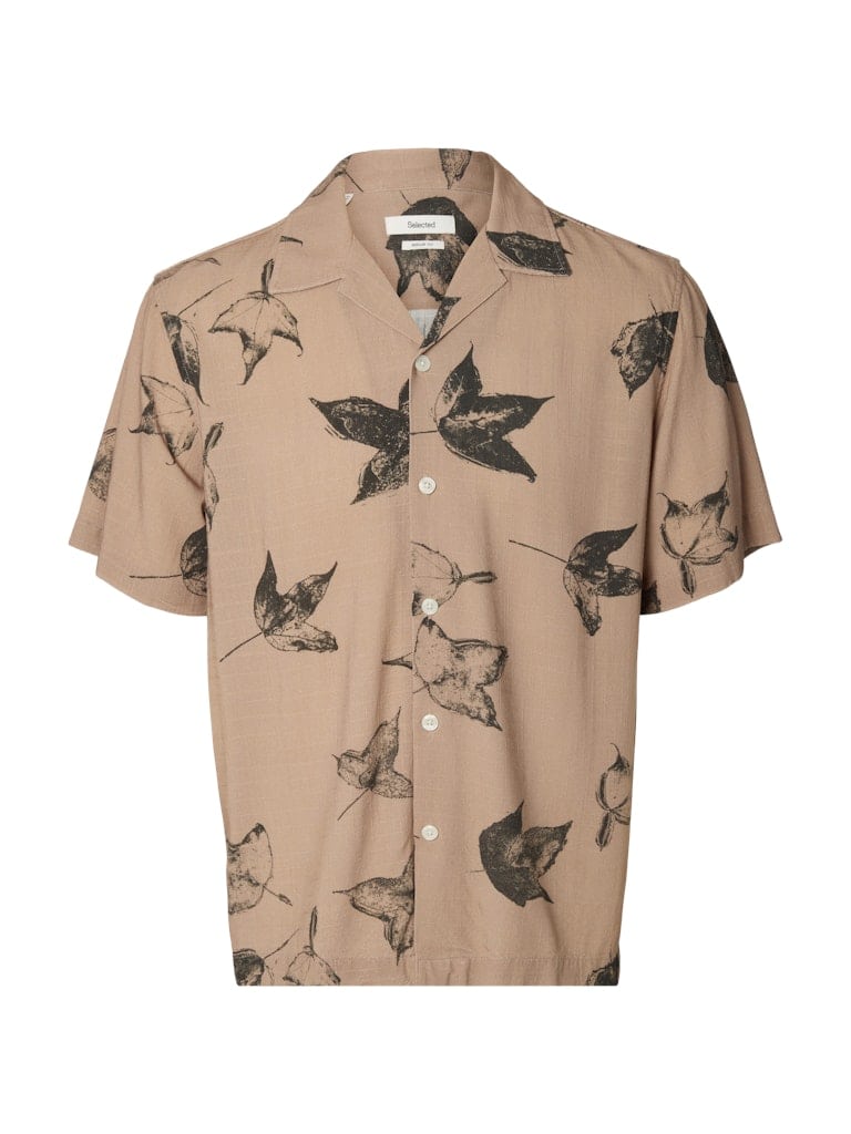 SLHREGTERRY AOP SS SHIRT