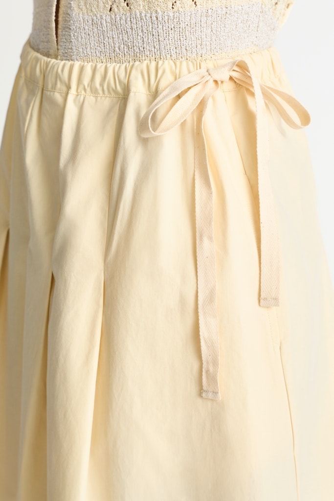 Midi cotton skirt