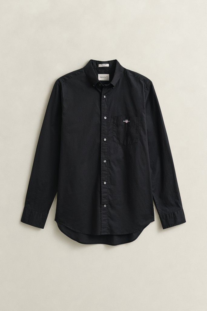 Classic Regular Fit Popeline Hemd