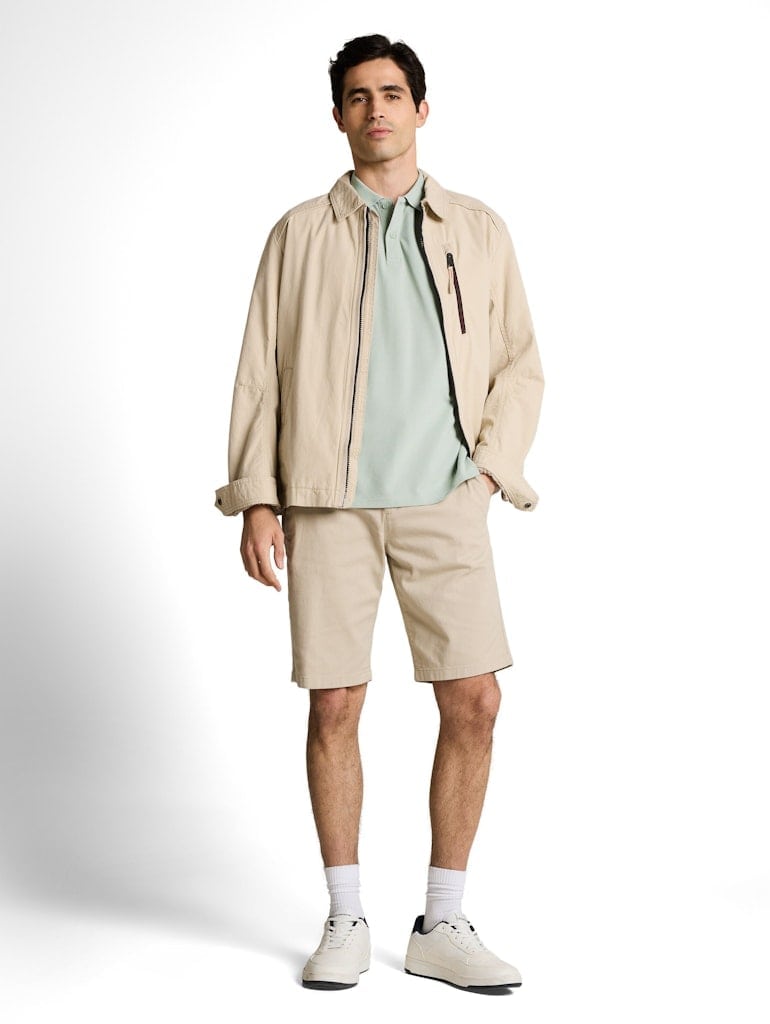 Piqué Poloshirt mit Logo-Stickerei