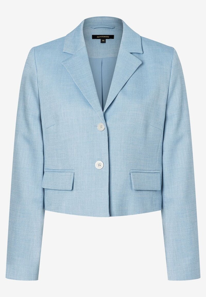 kurzer Blazer hellblau Frühjahrs-Kollektion