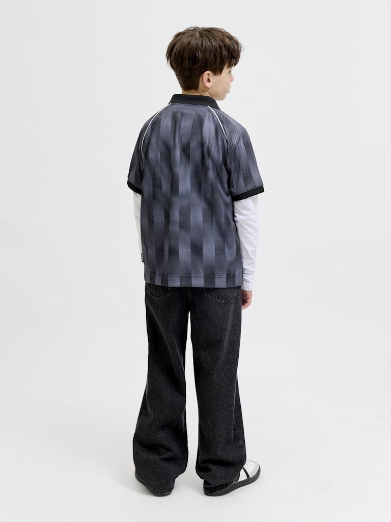 JCOBREEZE FOOTBALL AOP MESH TEE SS JNR