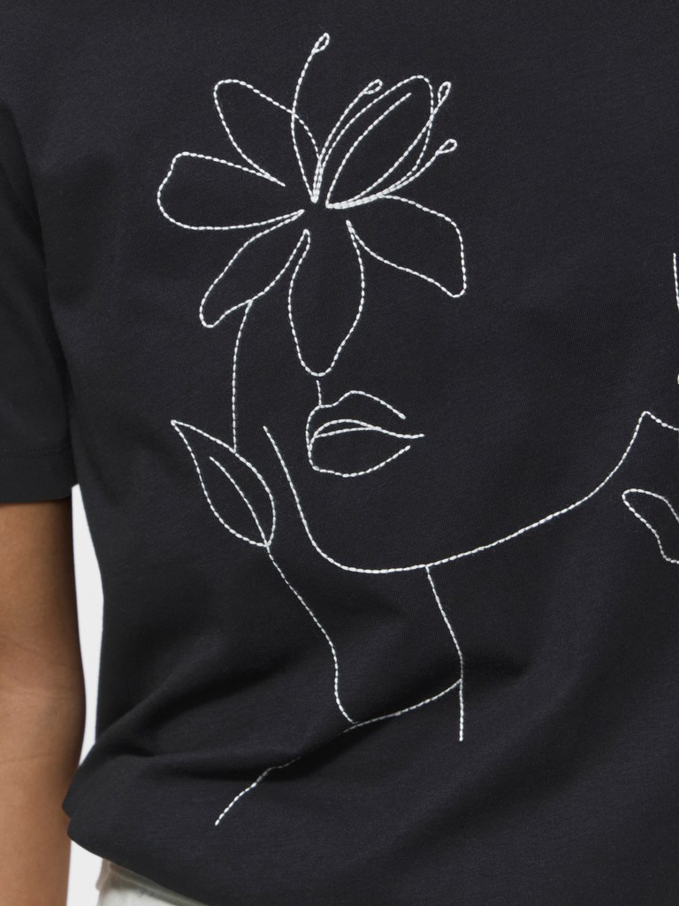 VISYBIL O-NECK S/S ARTISTIC TOP