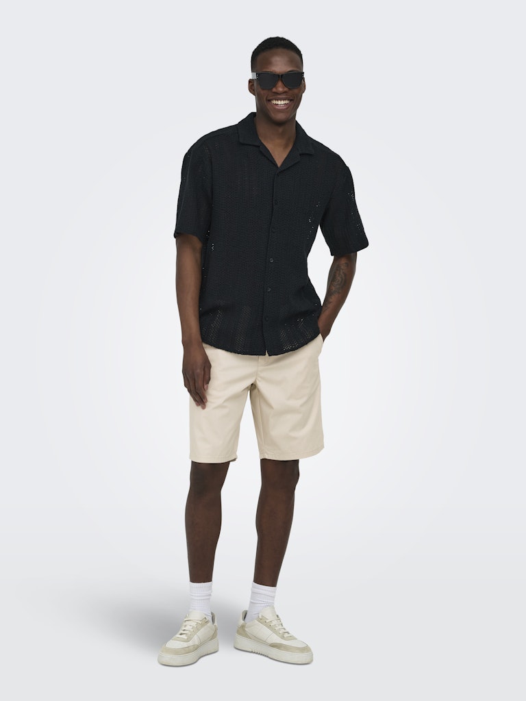 ONSDANI CROCHET SS SHIRT NOOS