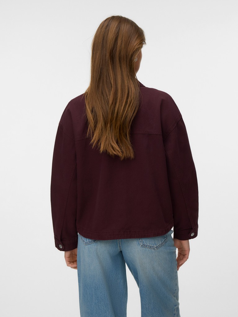 VMJAMIE LS DENIM SHACKET MIX GA NOOS