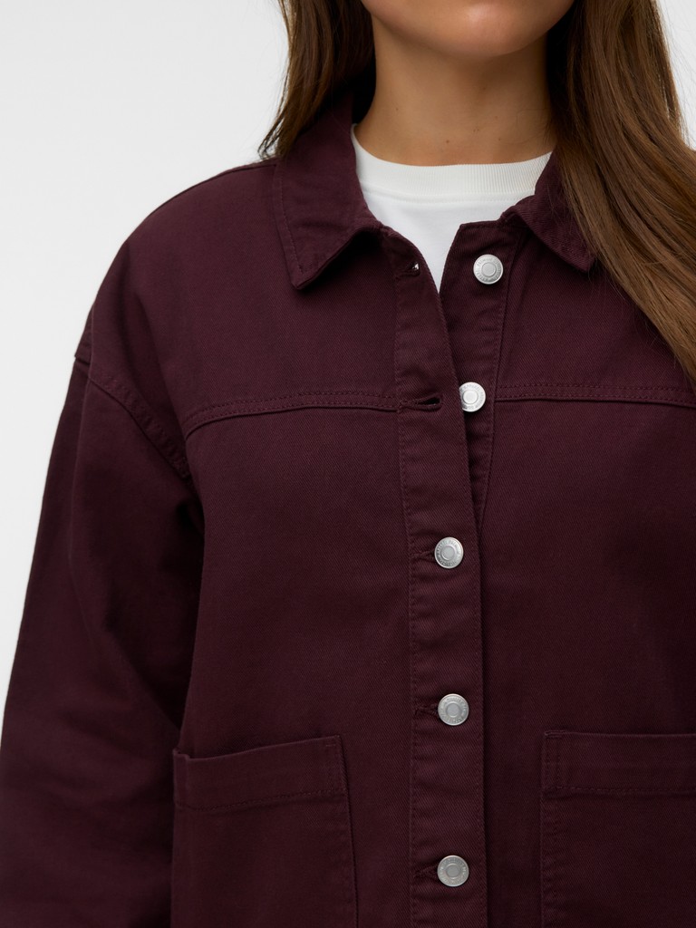 VMJAMIE LS DENIM SHACKET MIX GA NOOS