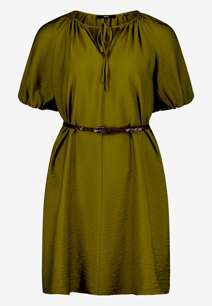 Minikleid mit Flechtgürtel