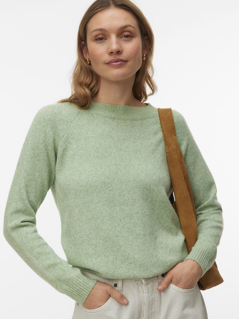 VMDOFFY LS O-NECK BLOUSE GA NOOS