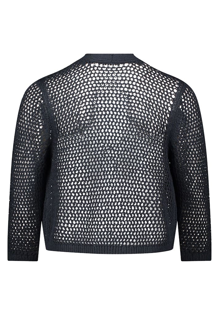 Grobstrickjacke