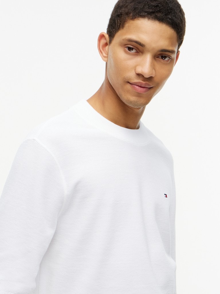 TEXTURED LS TEE