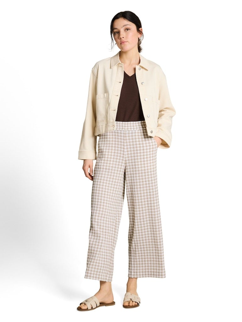 Crinkle Culotte Hose