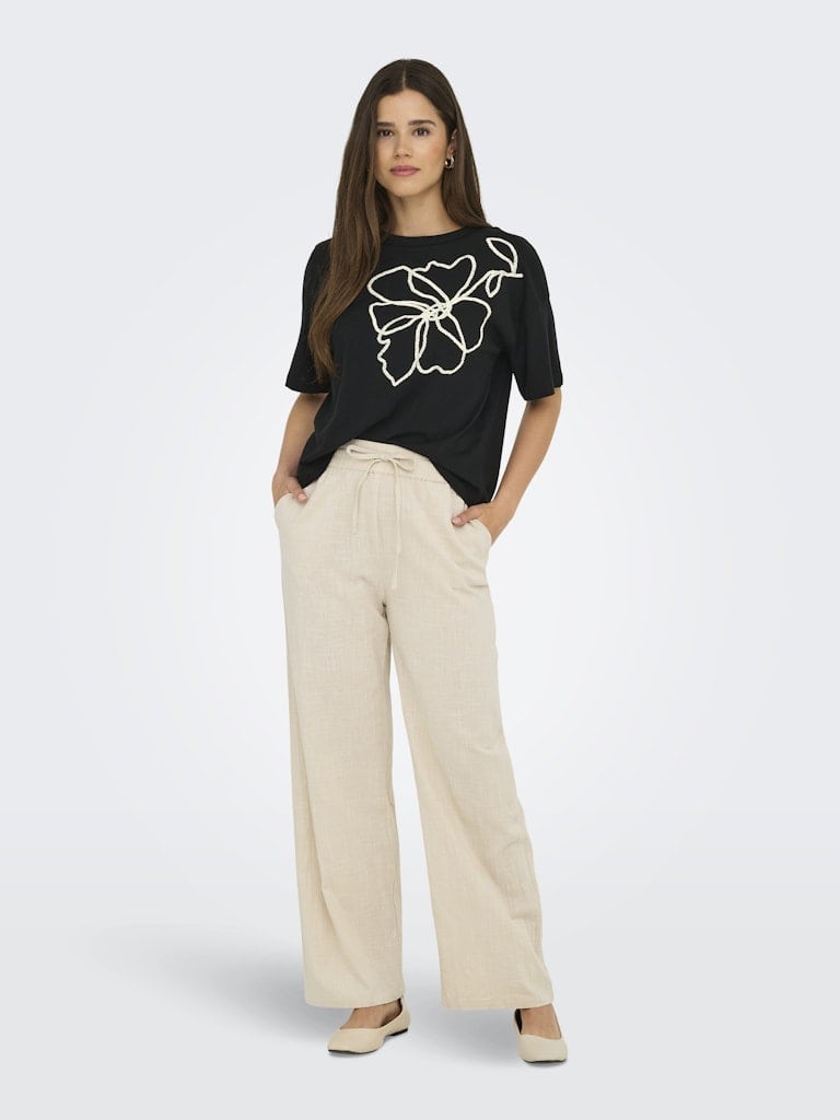 ONLTIZANA COTTON LOOSE PANTS WVN NOOS