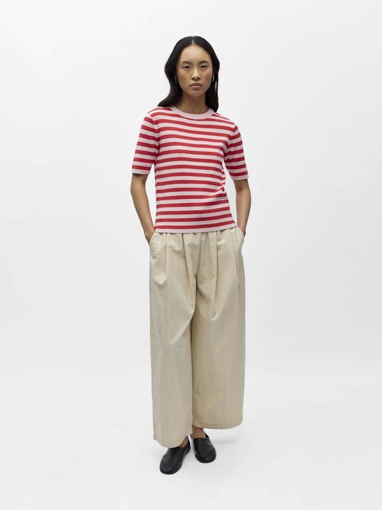 OBJESTER S/S NEW KNIT PULLOVER NOOS