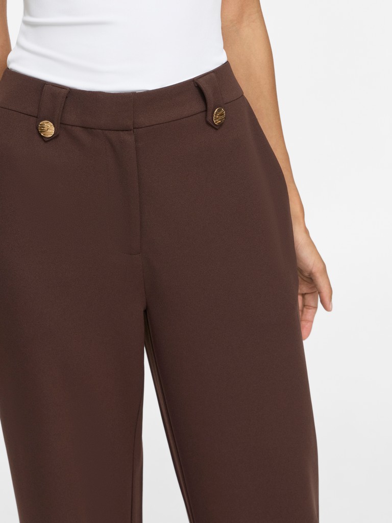 VICLUA HW WIDE BUTTON PANTS- NOOS