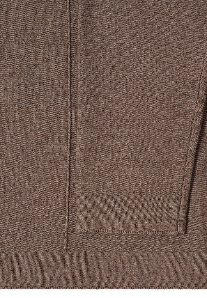 3/4-Arm Pullover mit Struktur