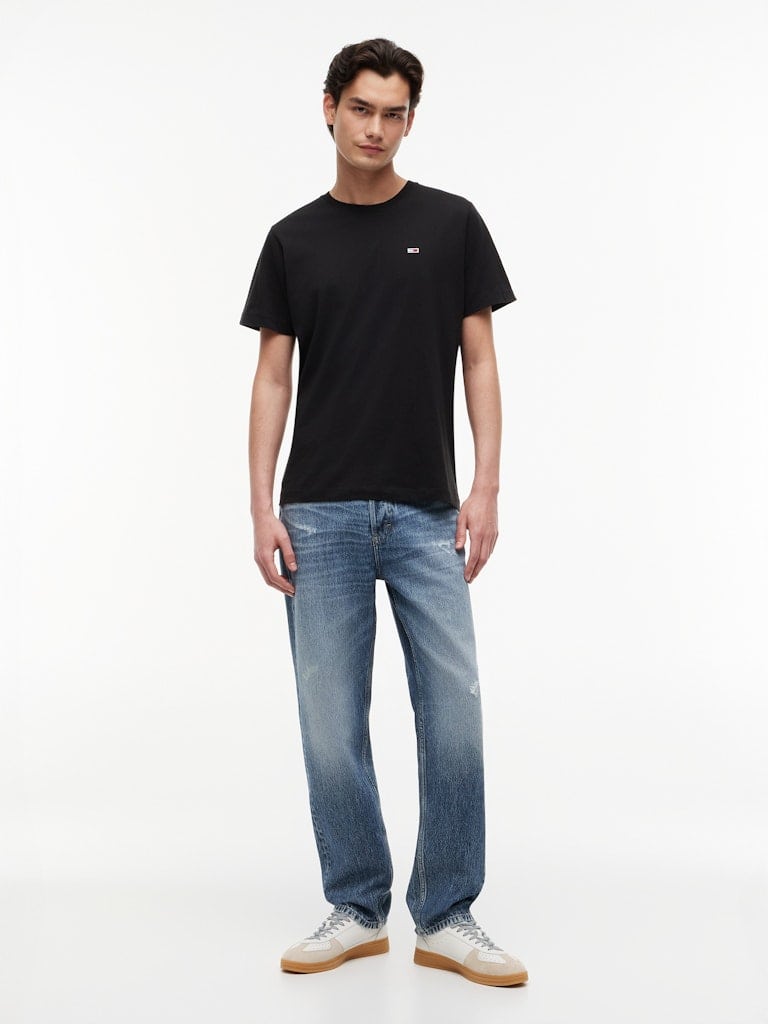 TJM SLIM JERSEY C NECK EXT