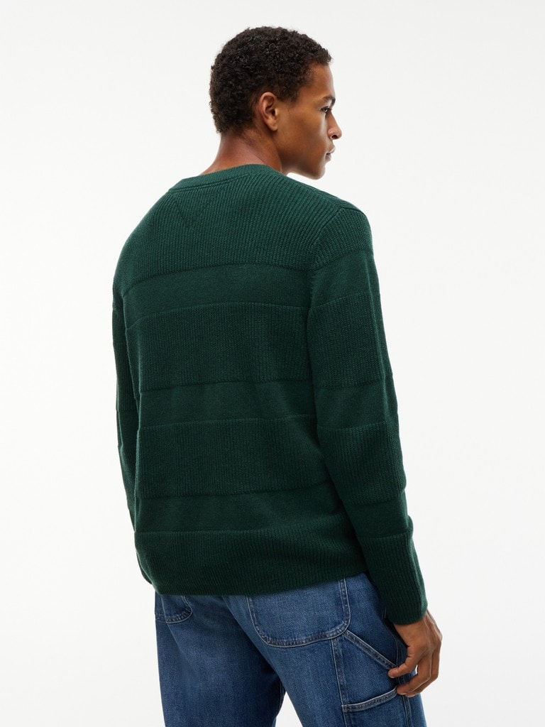 TJM REG TEXTURED SWEATER EXT