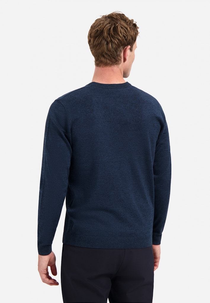Pullover Crewneck 2 Coloured Melange