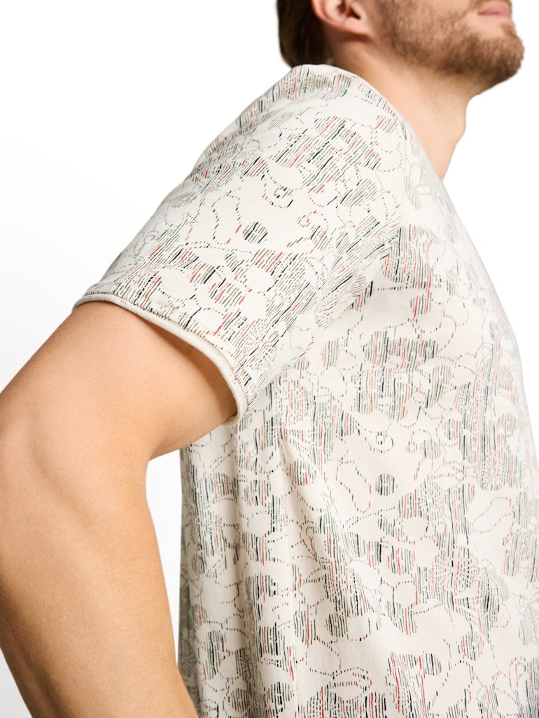 T-Shirt mit Allover-Print