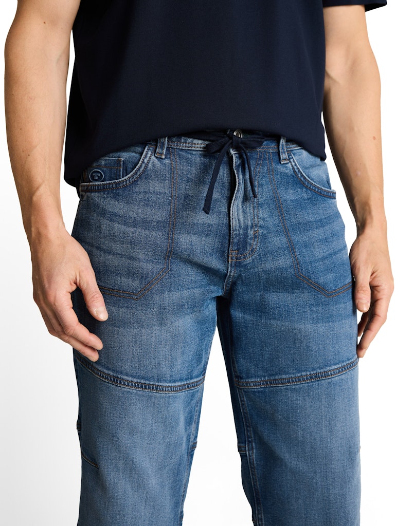 TTMORRIS RELAXED Overknee Jeans Shorts mit Stretch