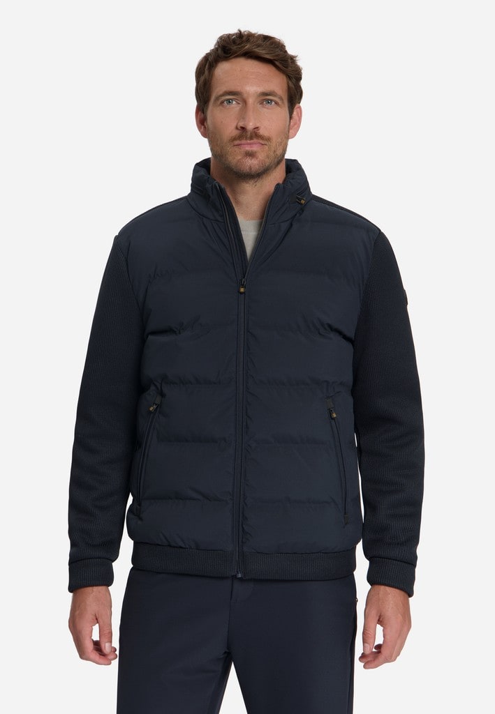 Jacket Short Fit Sealed Knitted Mix