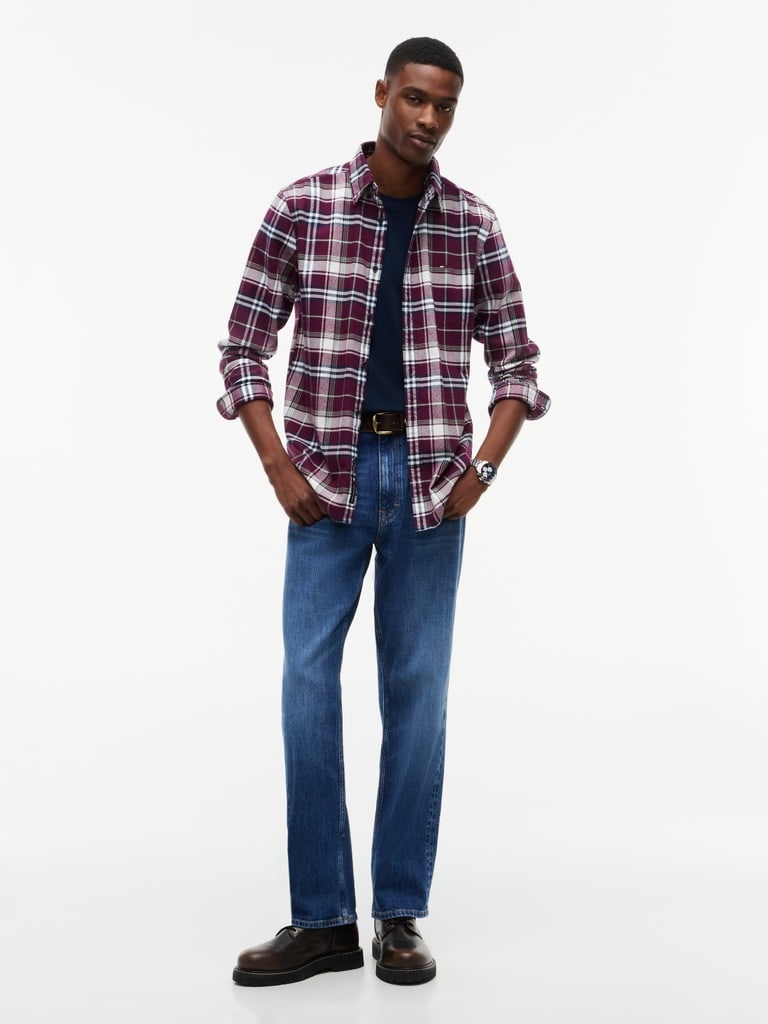 TJM REG FLANNEL CHECK SHIRT EXT