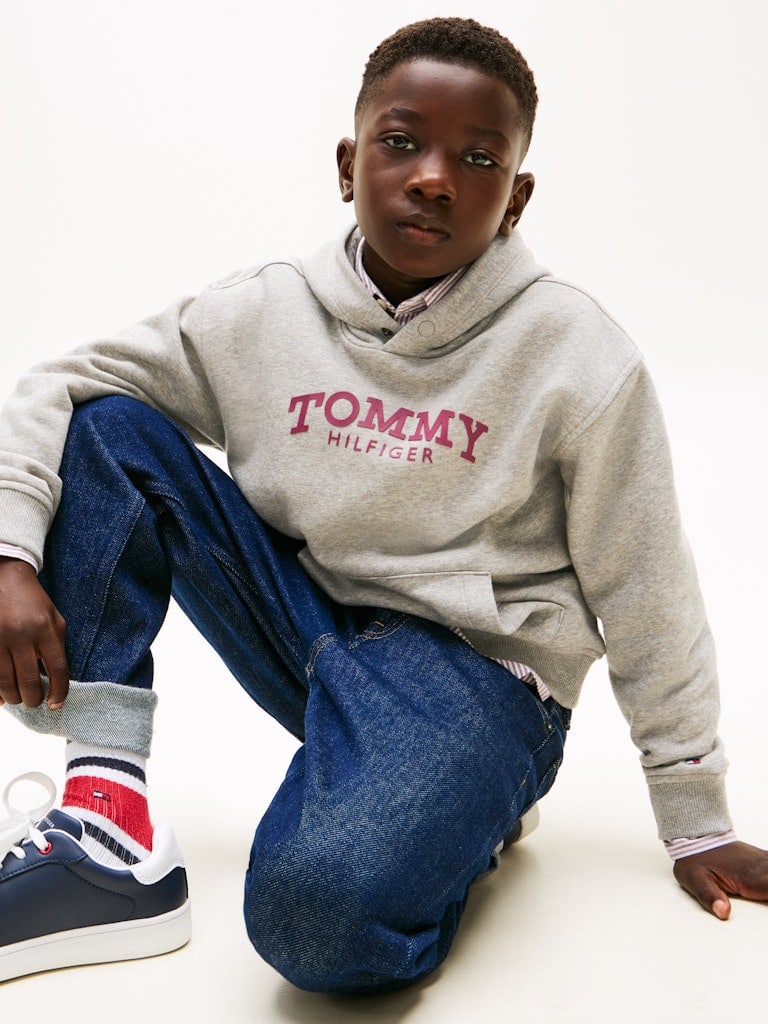 MONOTYPE PRINT HOODIE