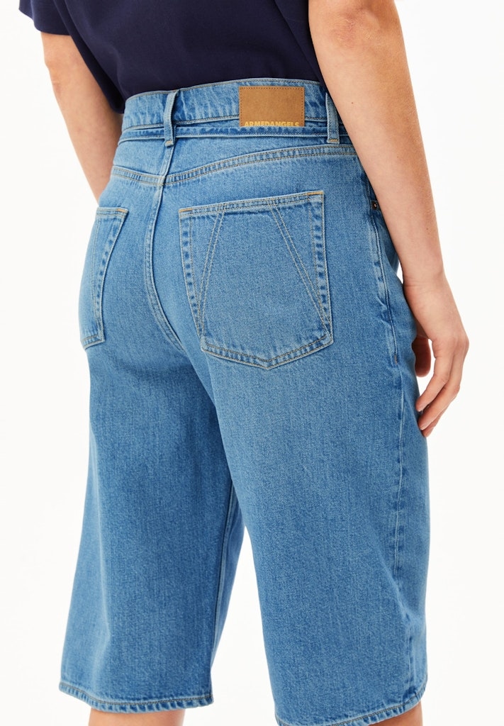 DAANY LOW BAGGY DENIM SHORT