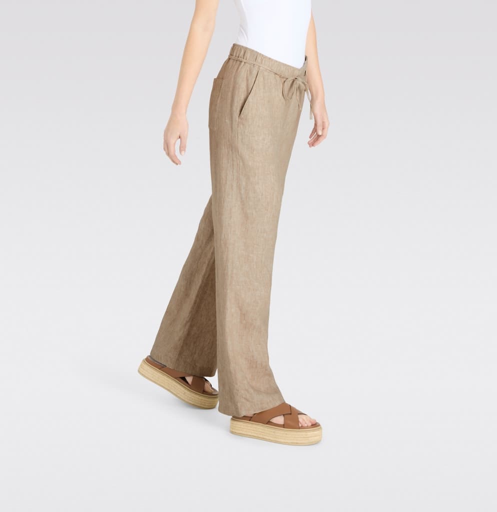 MAC JEANS - CHIARA BELT, Pure linen
