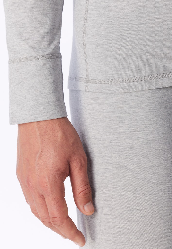 Langarmshirt Rundhals