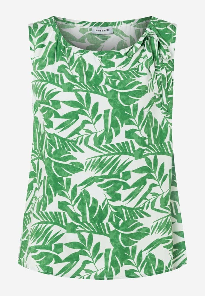 Viskose-Top mit Print