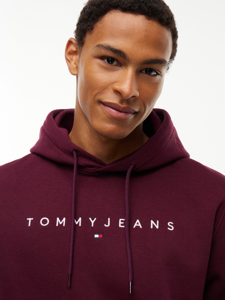 TJM REG LINEAR LOGO HOODIE EXT