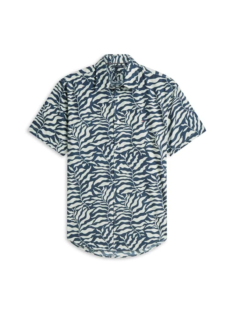 Regular Fit Paper Touch Short Sleeve Shirt