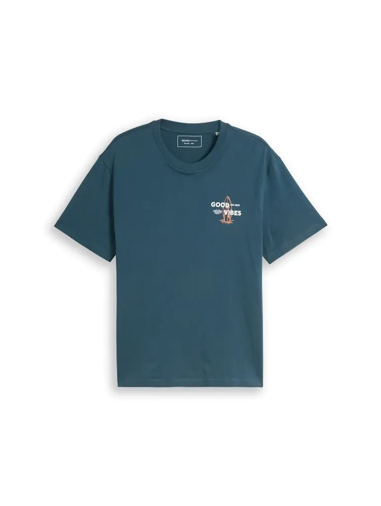 Relaxed Fit T-Shirt mit Rückenprint