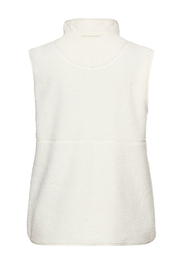 Teddyweste mit Stehkragen